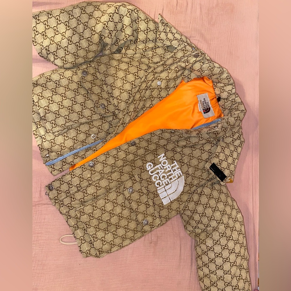 The North face gucci down jacket